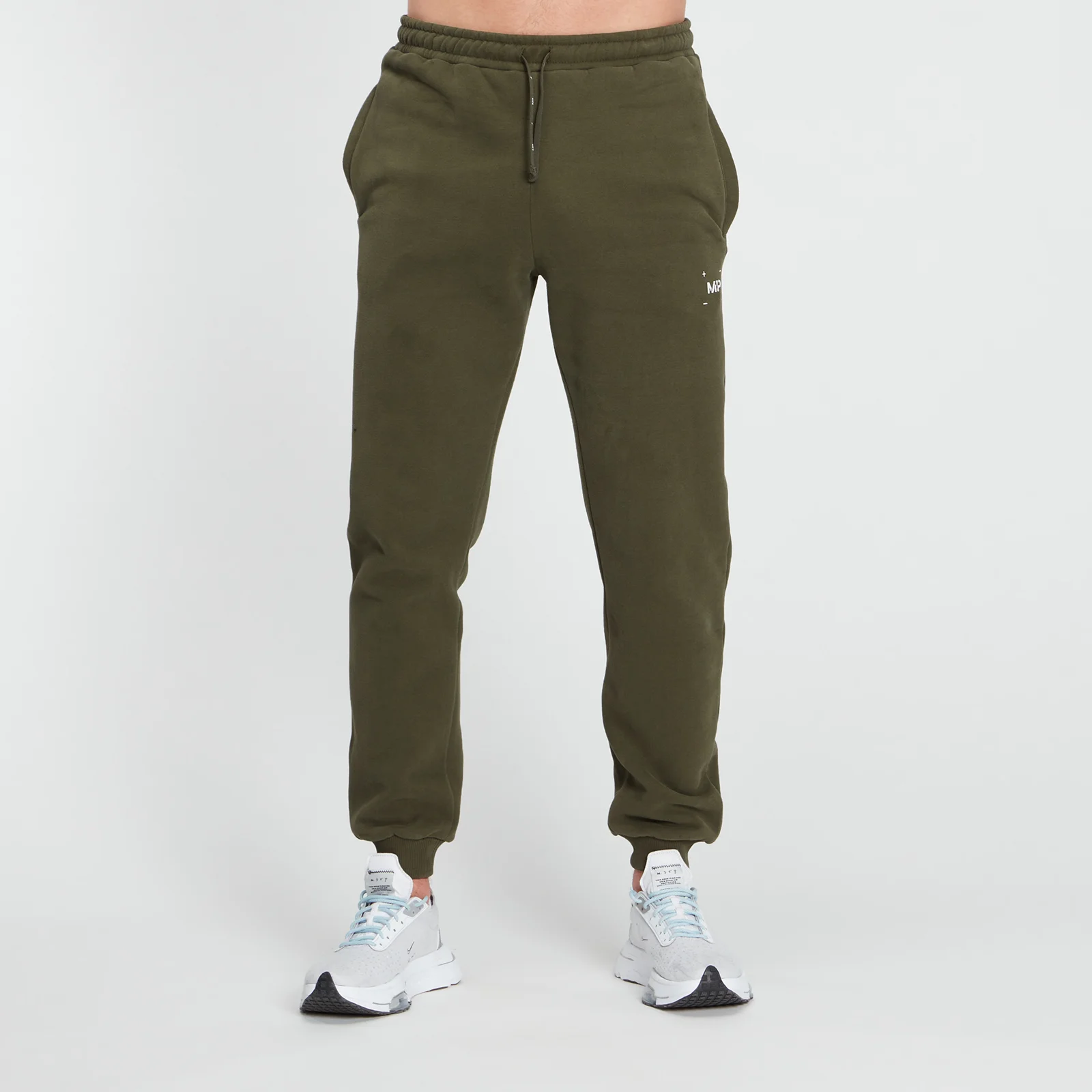 MP Men's Central Graphic Joggers - Dark Olive - XXS attēls 1