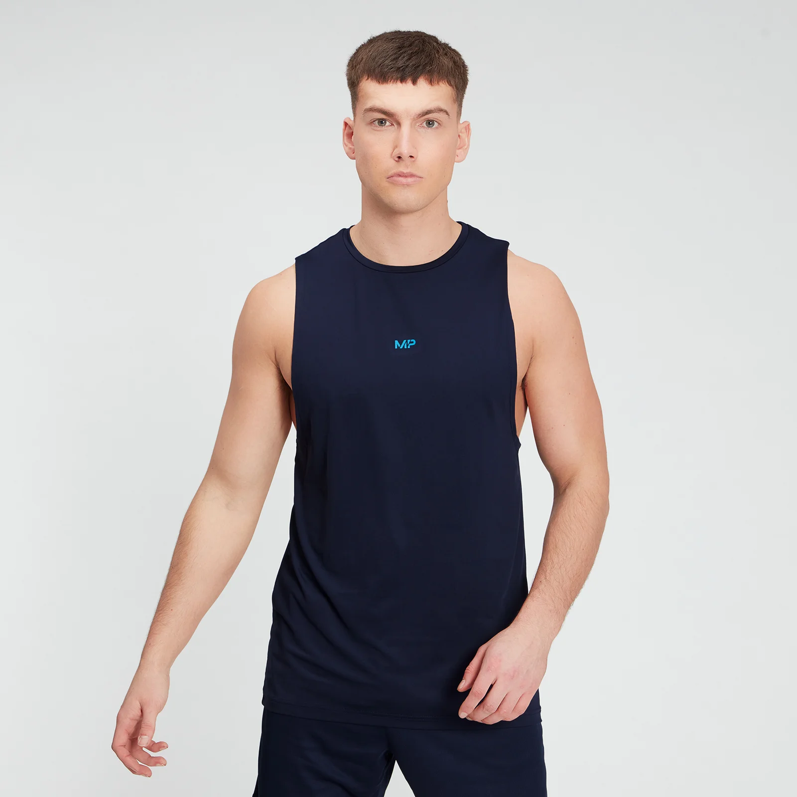 MP Men's Graphic Training Tank - Navy - XXS attēls 1
