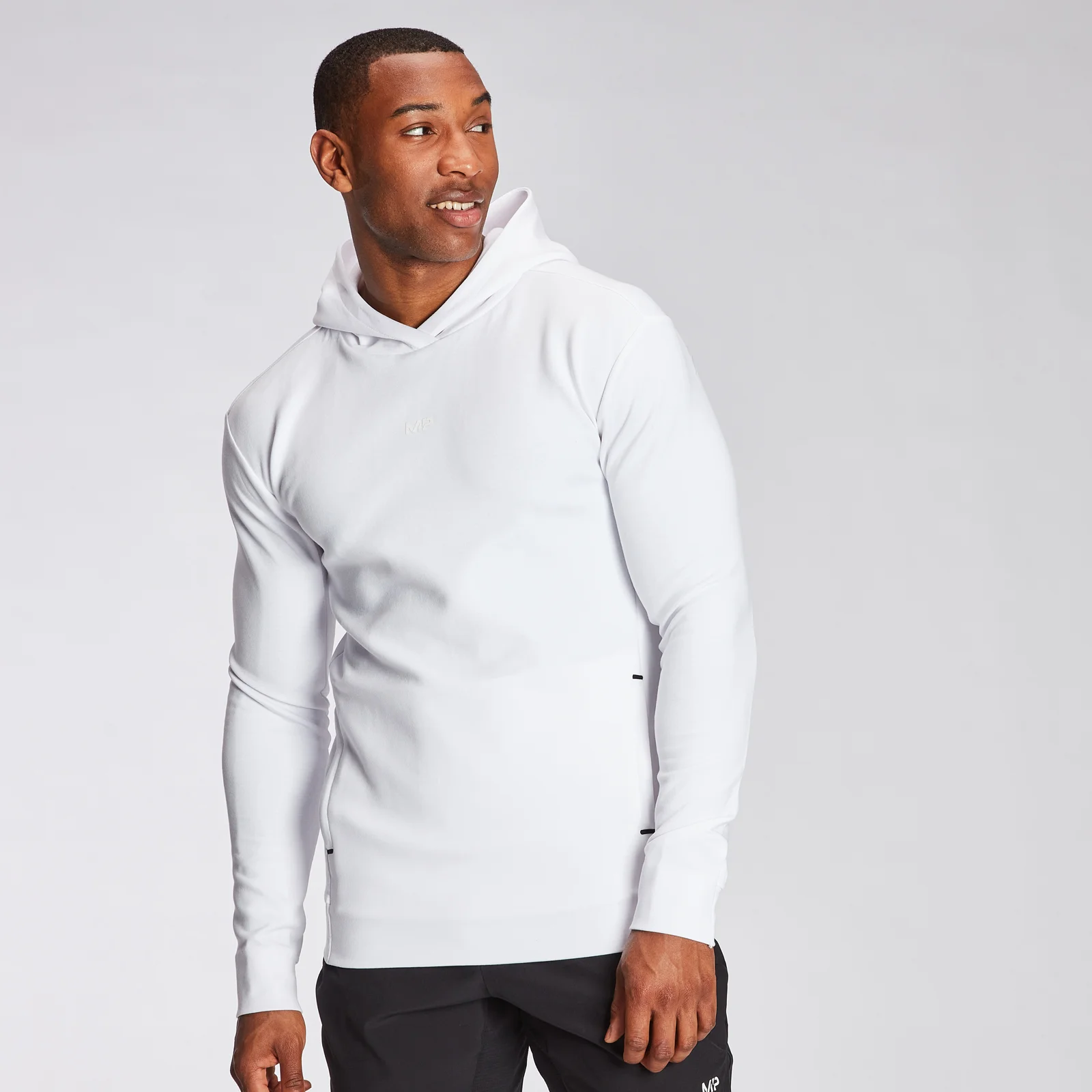 MP Men's Engage Hoodie - White - XXS attēls 1