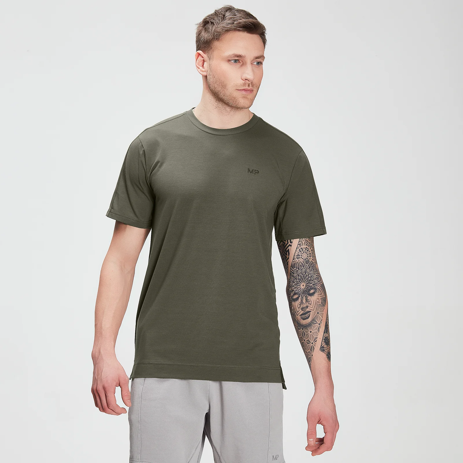 MP Men's Training drirelease® Short Sleeve T-shirt – Dark Olive - XXS attēls 1