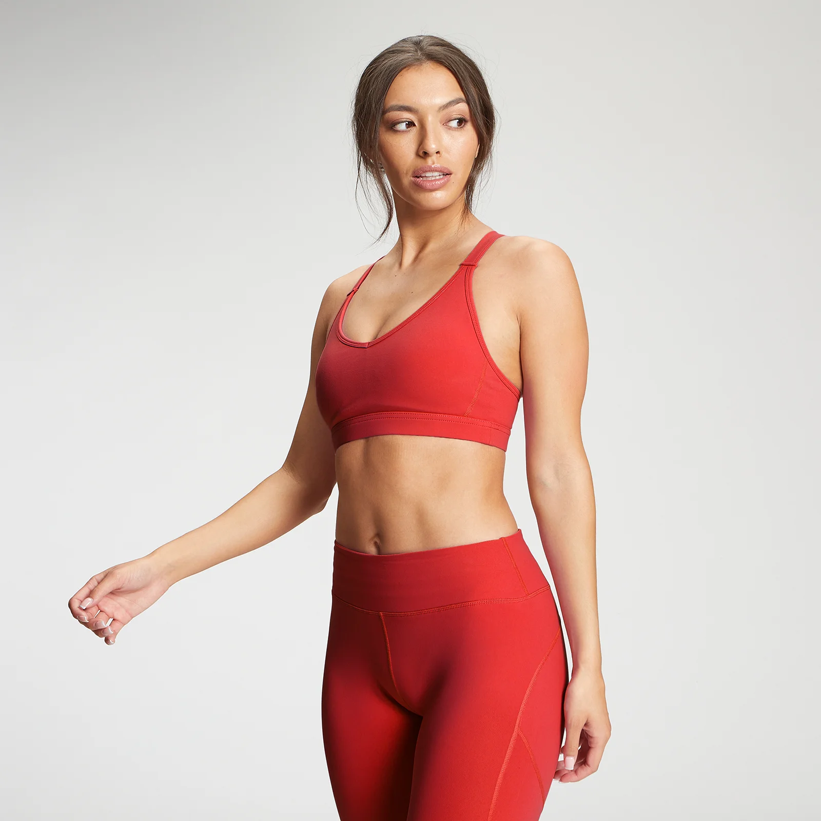 MP Women's Power Mesh Sports Bra - Danger - XXS attēls 1