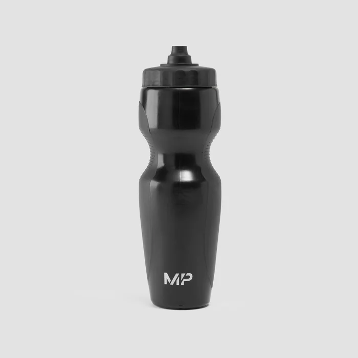 MP plastmasas ūdens pudele 500ml — Melna