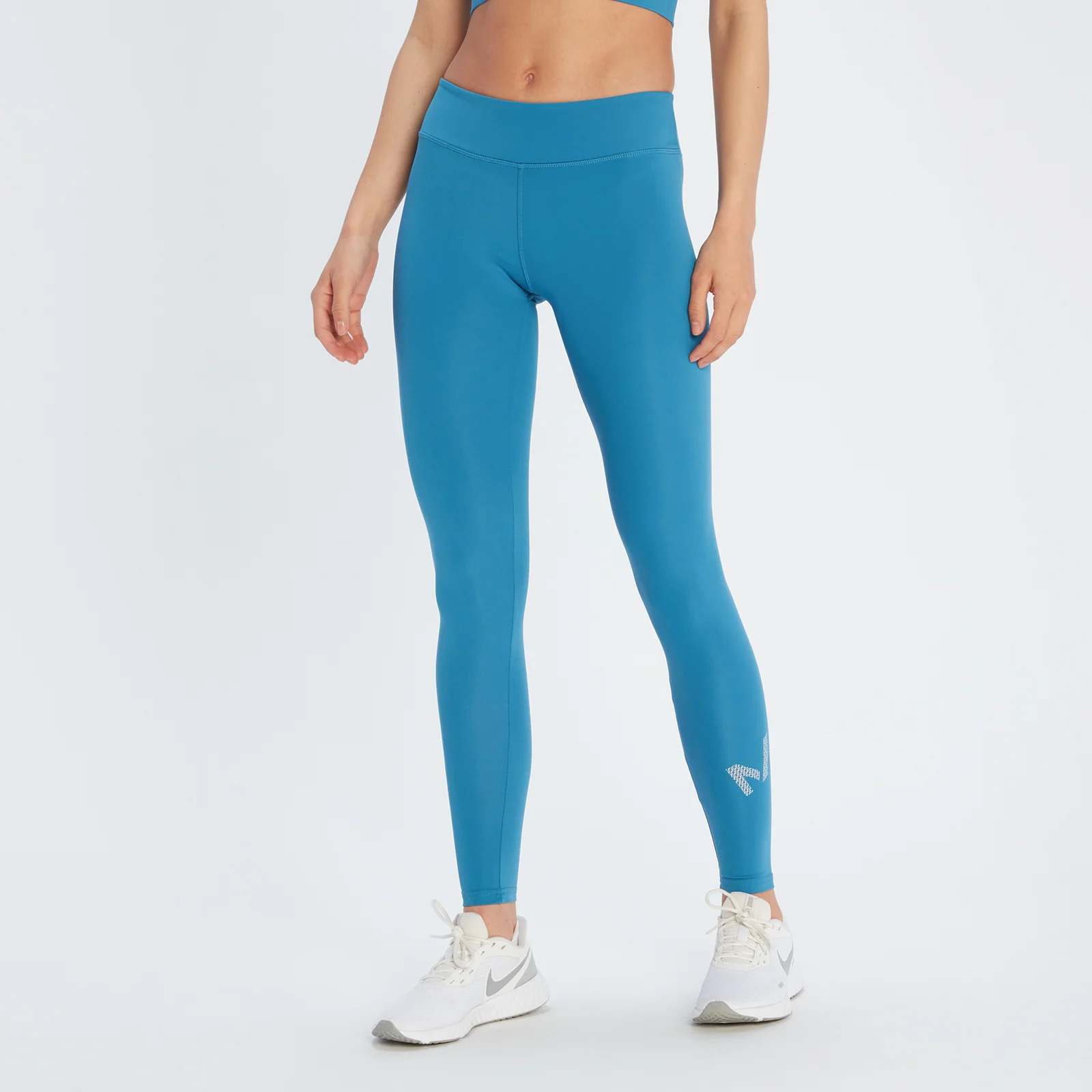 MP Women's Printed Training Leggings - Pilot Blue - XXS attēls 1