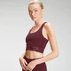 MP Sieviešu treniņbiksīšu krūšturis Fade Graphic Training Bra - Washed Oxblood