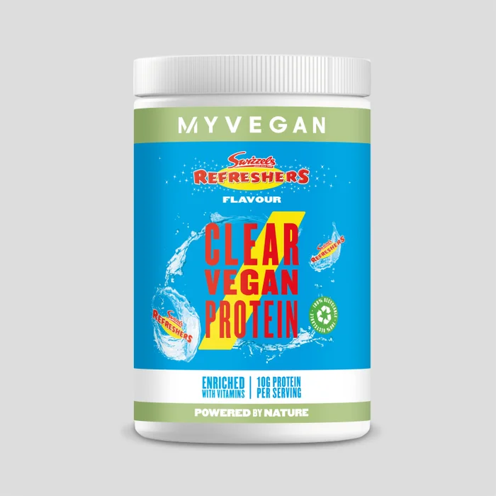 Clear Vegan Protein (tīrs vegāniskais proteīns) ar Swizzels konfekšu garšu