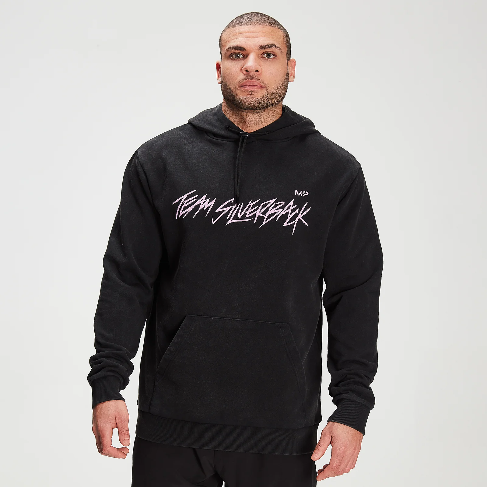 MP X Zack George Men's Washed Hoodie - Black - XXS attēls 1