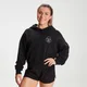 MP X Zack George Women's Washed Crop Hoodie - Black
