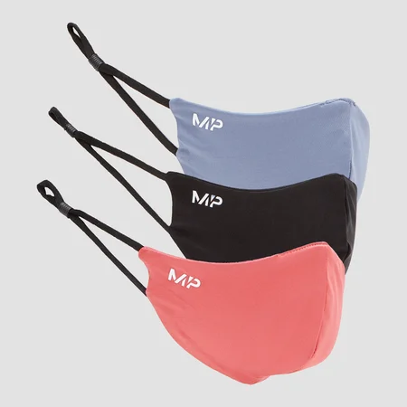 MP Maskas (3 gab.) — Melna/Sārta/Gaiši zila