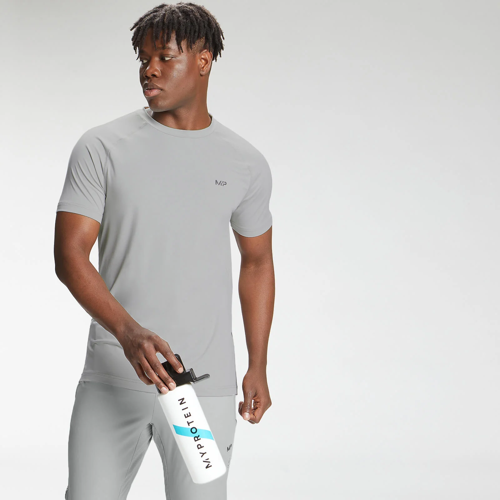 MP Vīriešu Tempo T-krekls ar īsām piedurknēm - Chrome - XXS attēls 1