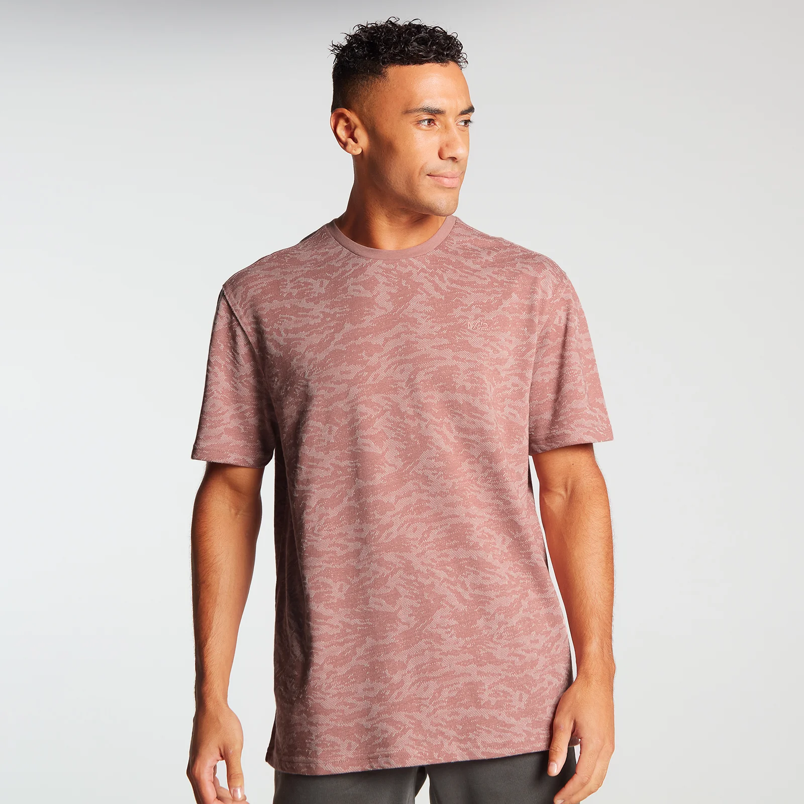 MP Vīriešu treniņa krekliņš ar īsām piedurknēm Camo Oversized T-Shirt - Dust Pink - XXS attēls 1