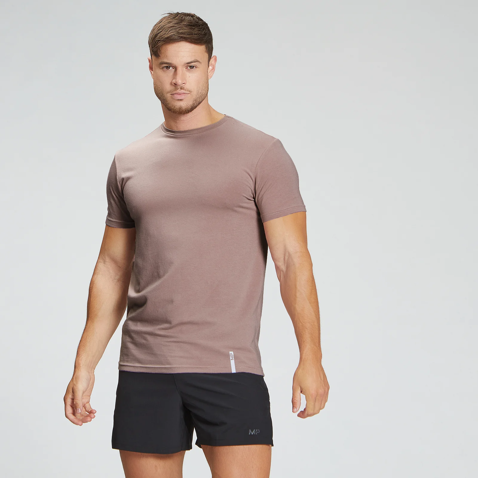 MP Men's Luxe Classic Crew T-Shirt - Fawn - XXS attēls 1