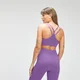 MP sieviešu sporta krūšturis Tempo Seamless Sports Bra - Deep Lilac