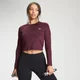 MP sieviešu sporta krekliņš Essentials Training Dry Tech ar garām piedurknēm Crop Top - Port