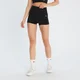 MP sieviešu šorti Shape Seamless Booty Shorts - Melni