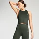 MP sieviešu treniņtērps Essentials Training Racerback Crop Tank - Vine Leaf