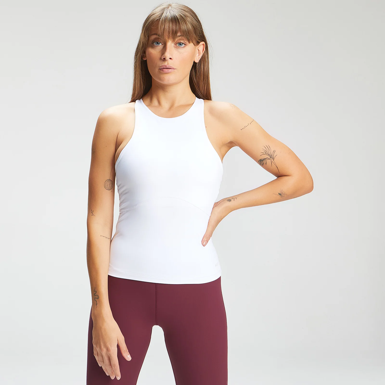 MP Sieviešu jaka Power Ultra Fitted Vest - balta - XXS attēls 1