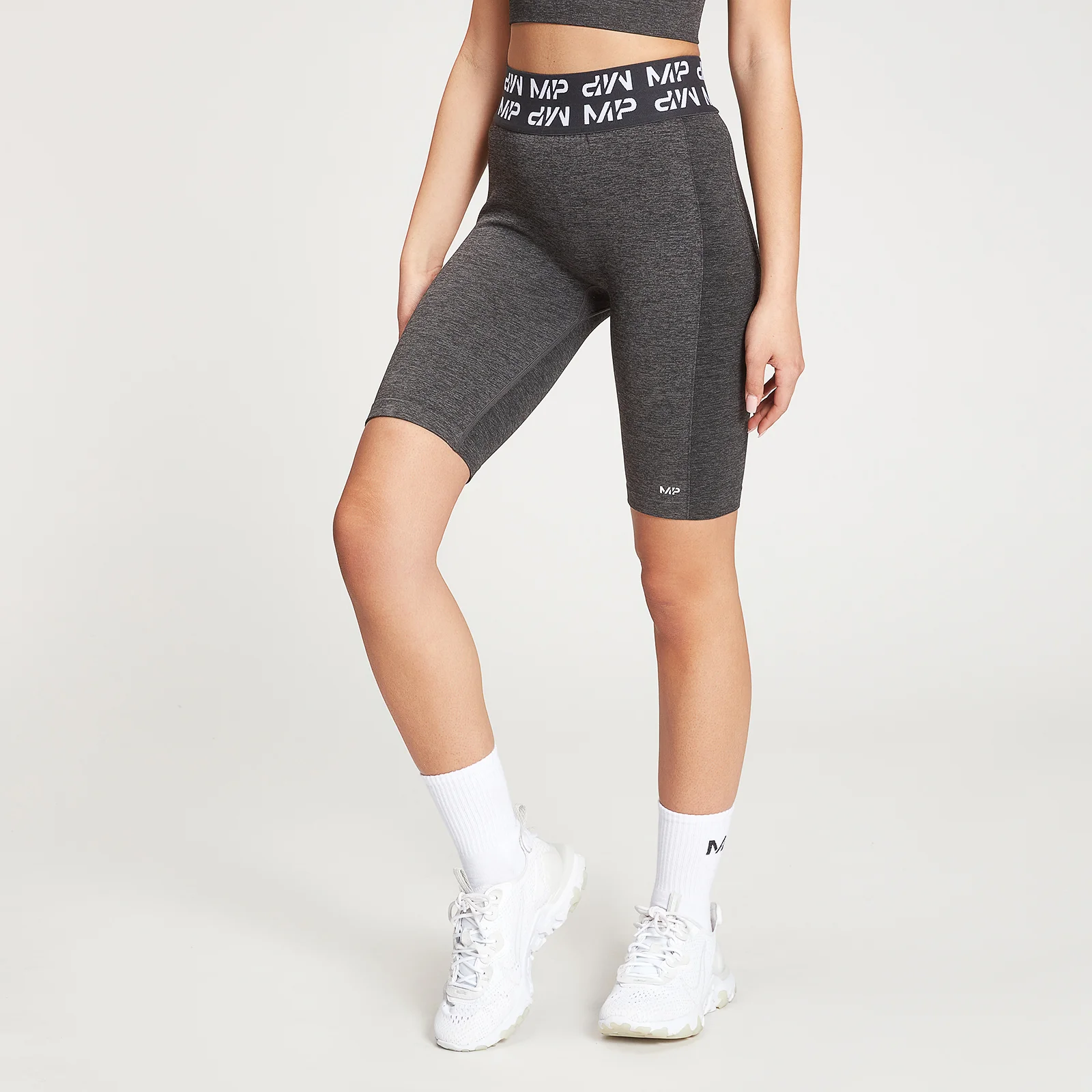MP Women's Curve Cycling Shorts - Carbon - XS attēls 1