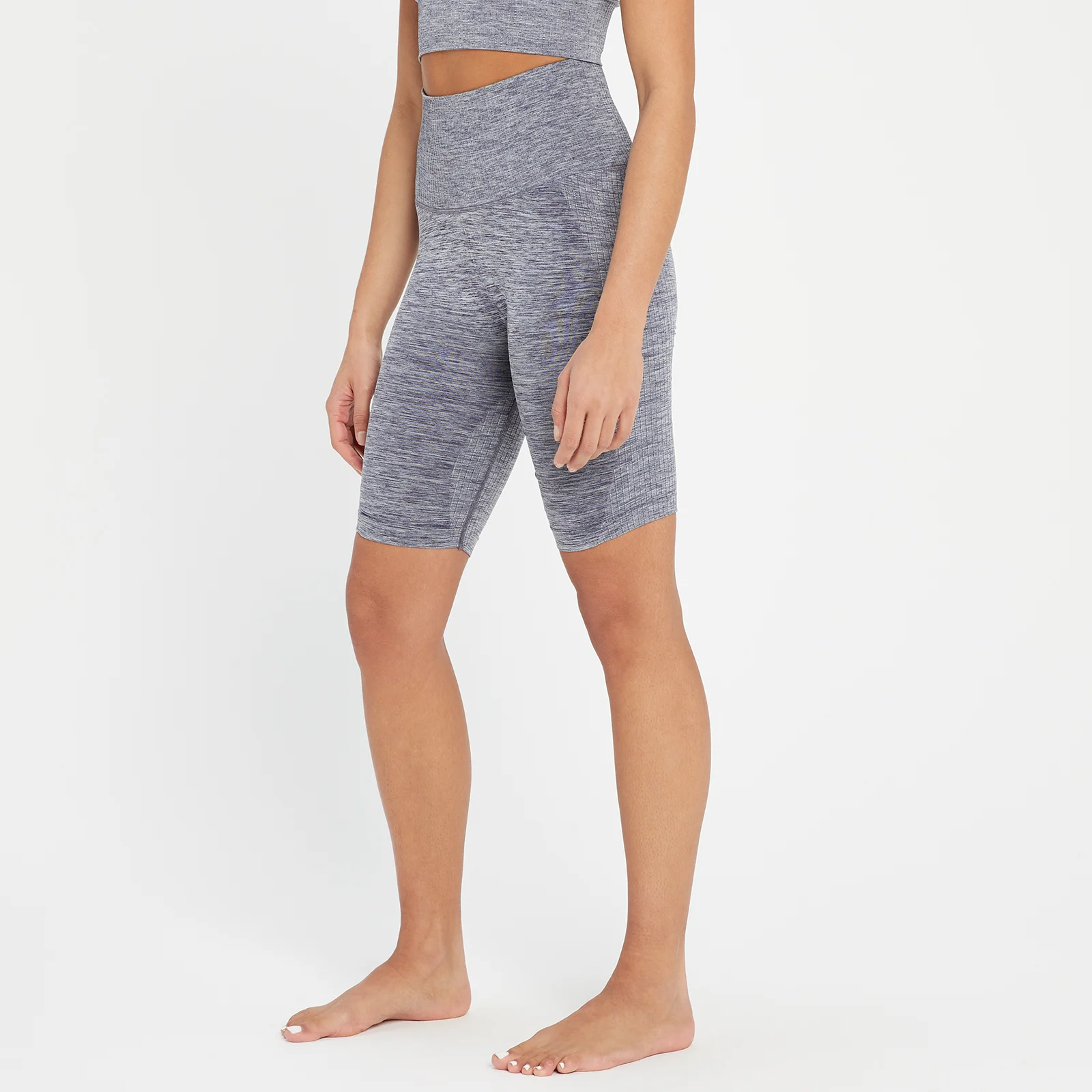 MP Sieviešu bezšuvju riteņbraukšanas šorti Composure - Galaxy Blue - XXS attēls 1