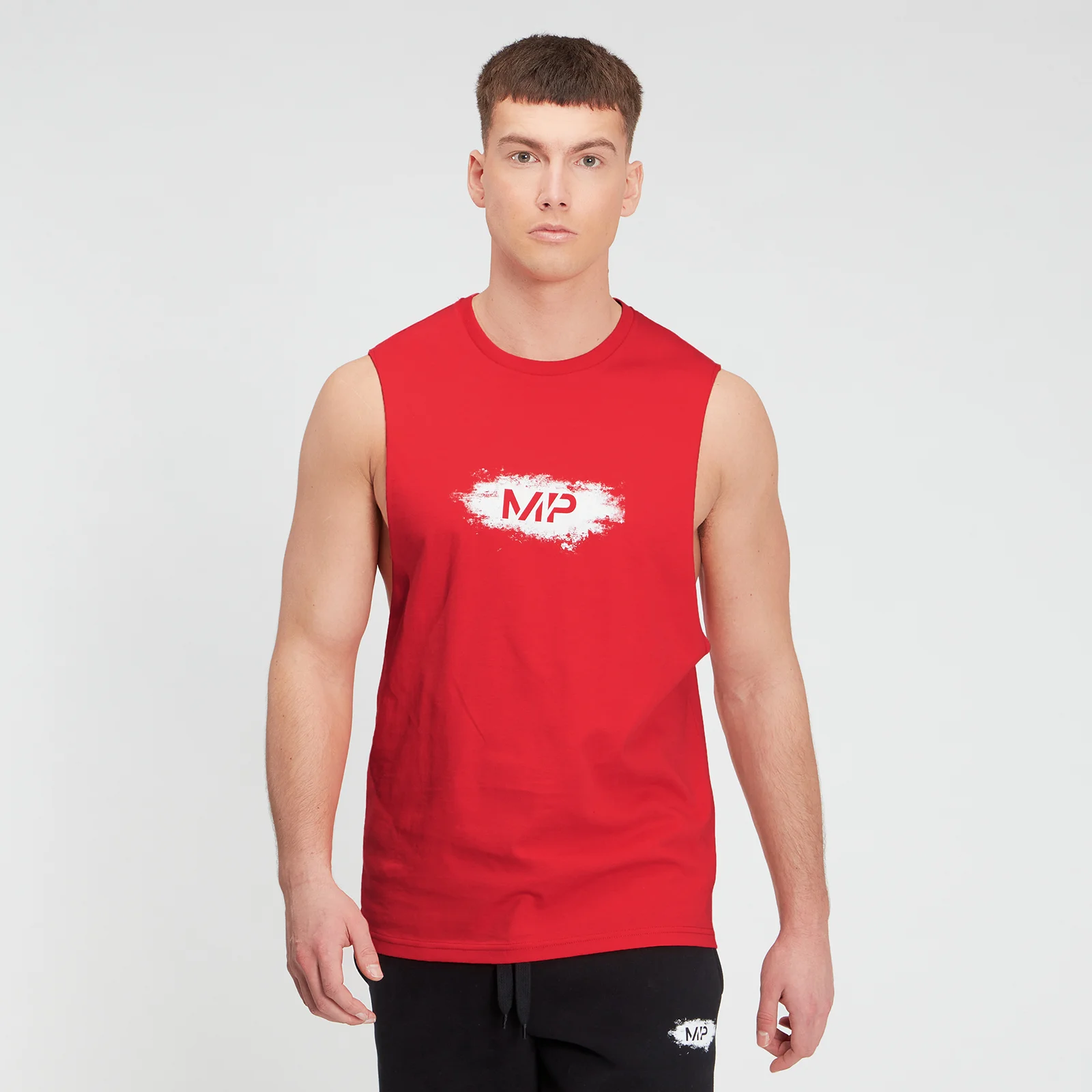 MP Men's Chalk Graphic Tank Top - Danger - XXS attēls 1