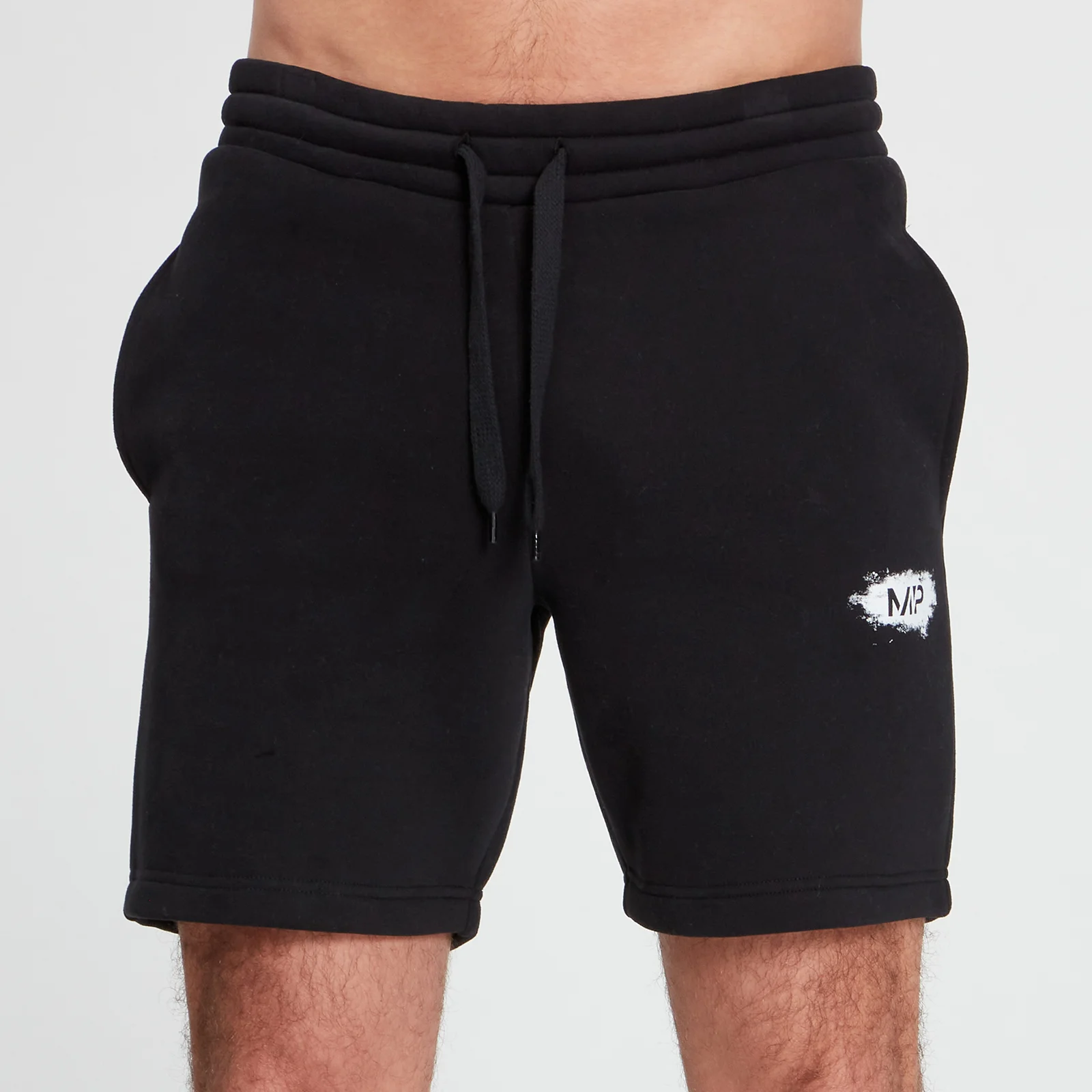 MP Men's Chalk Graphic Shorts - Black - XXS attēls 1