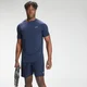MP vīriešu krekliņš ar īsām piedurknēm Repeat Mark Graphic Training T-Shirt - Petrol Blue