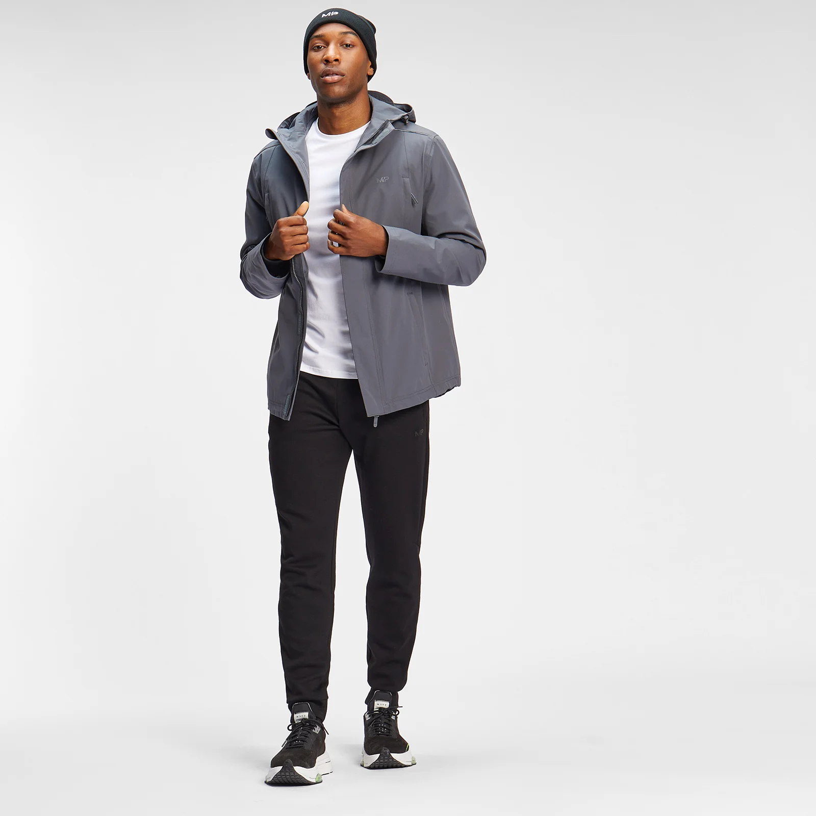 MP vīriešu ūdensizturīga jaka “Commute” — Tumši pelēka - XXS attēls 1