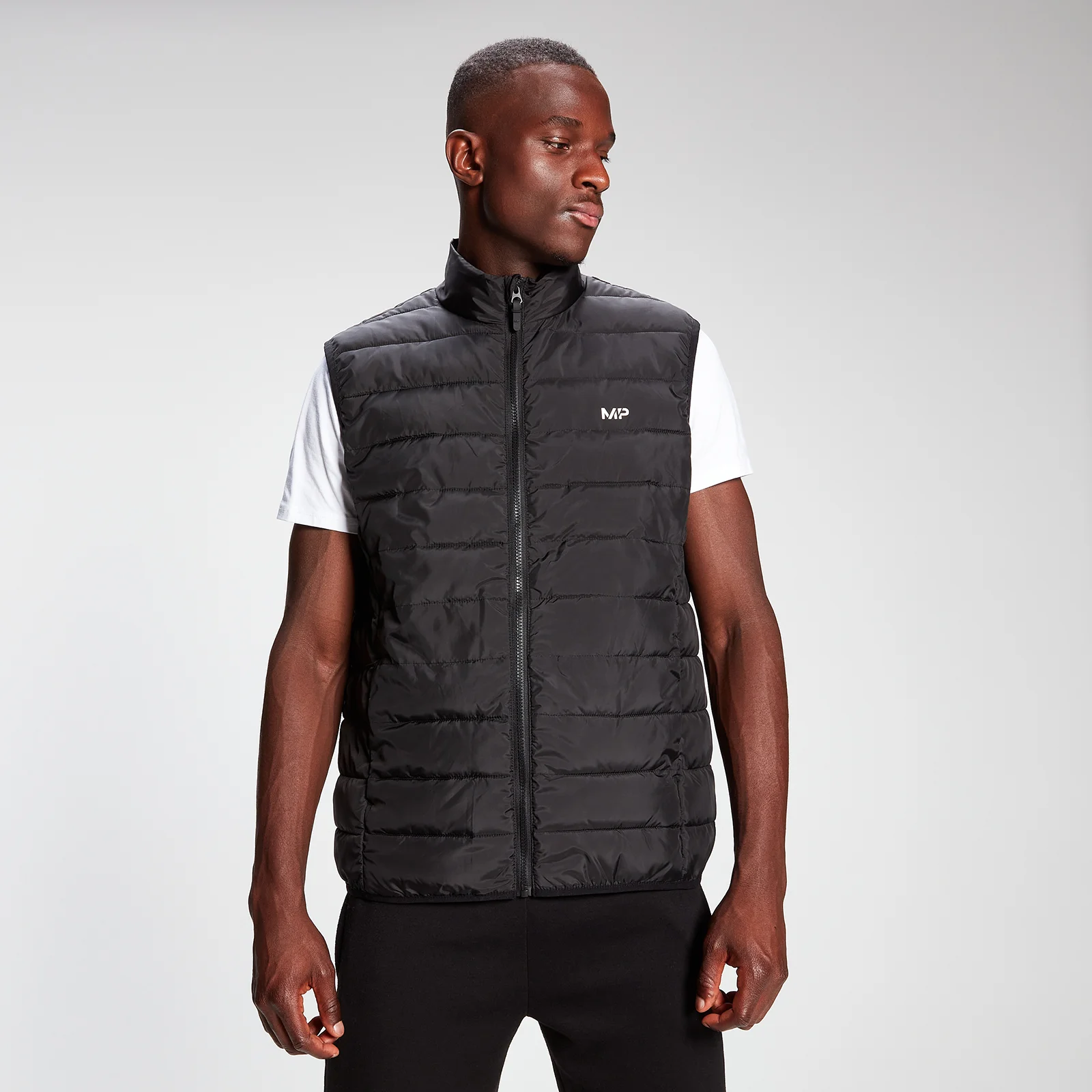MP Men's Lightweight Gilet - Black - XXS attēls 1