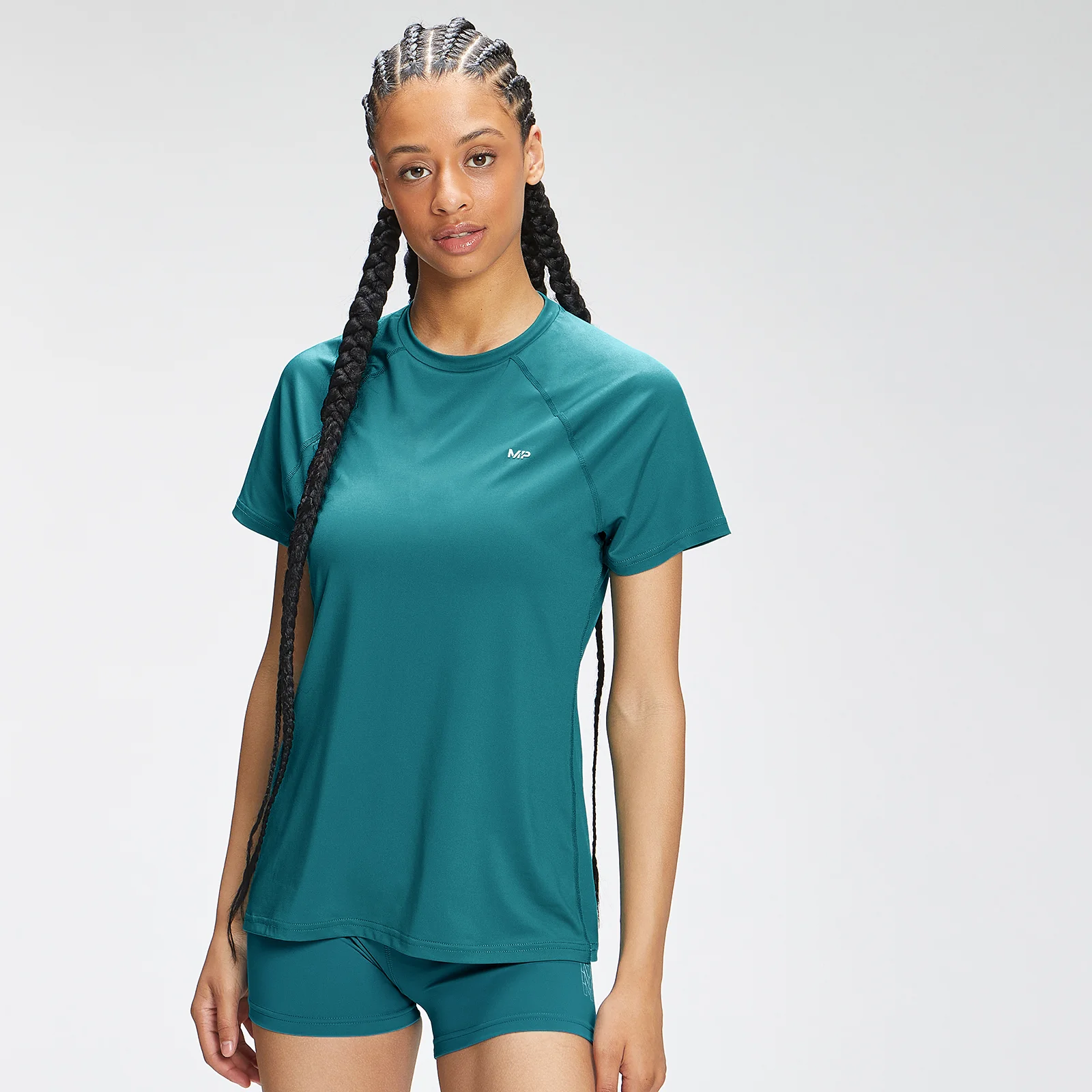 MP Women's Repeat MP Training T-Shirt - Teal - XXS attēls 1