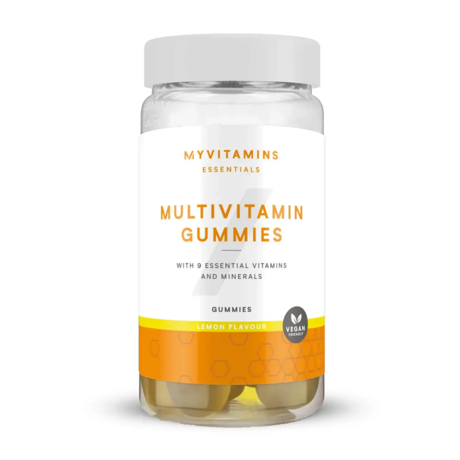 Multivitamīnu želejas konfektes - 60gummies - Citroni attēls 1