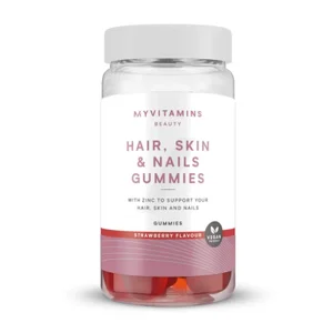 Vegāniskas košļājamās pastilas matiem, ādai un nagiem - Flavour Strawberry