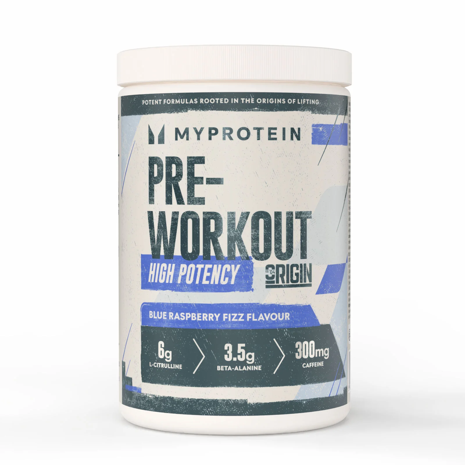 Origin Pre-Workout - 600G - 30Porcijas - Blue Raspberry Fizz attēls 1