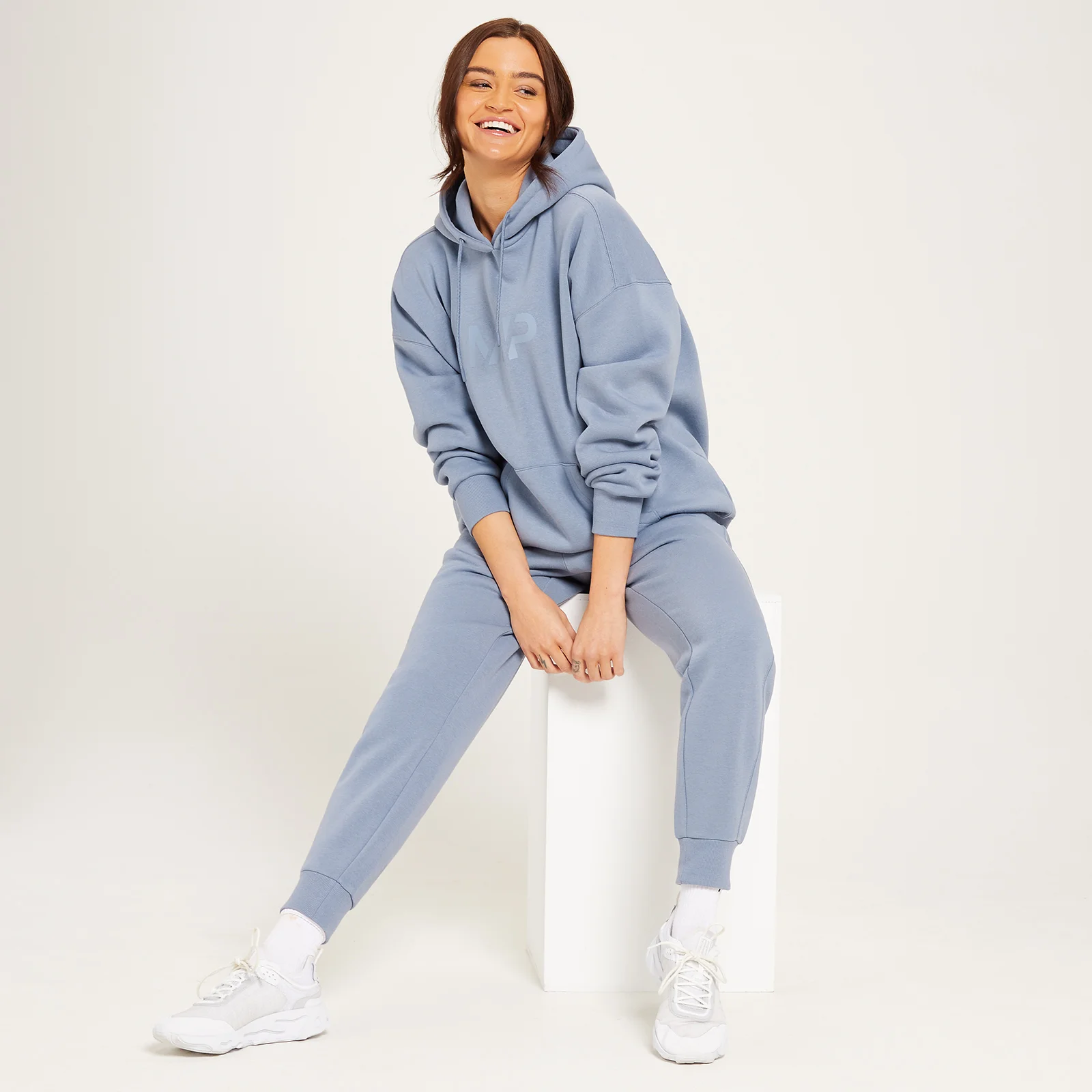 MP sieviešu Adapt džemperis ar kapuci — Gaiši zils - XXS attēls 1