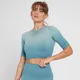 MP sieviešu Velocity Ultra bezvīļu īss tops — Zili