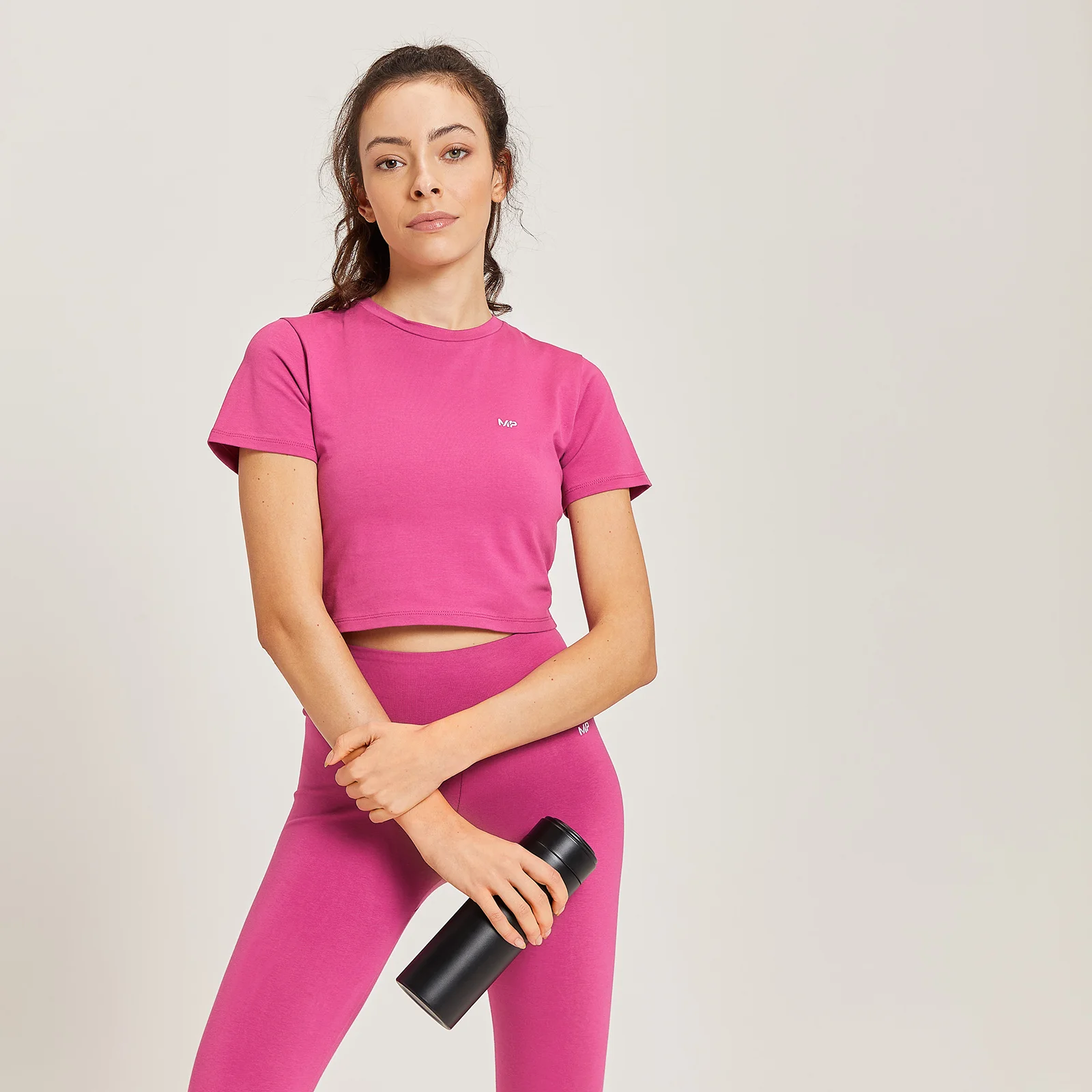 MP sieviešu Body Fit īss t-krekls — Vīnkrāsas - XXS attēls 1