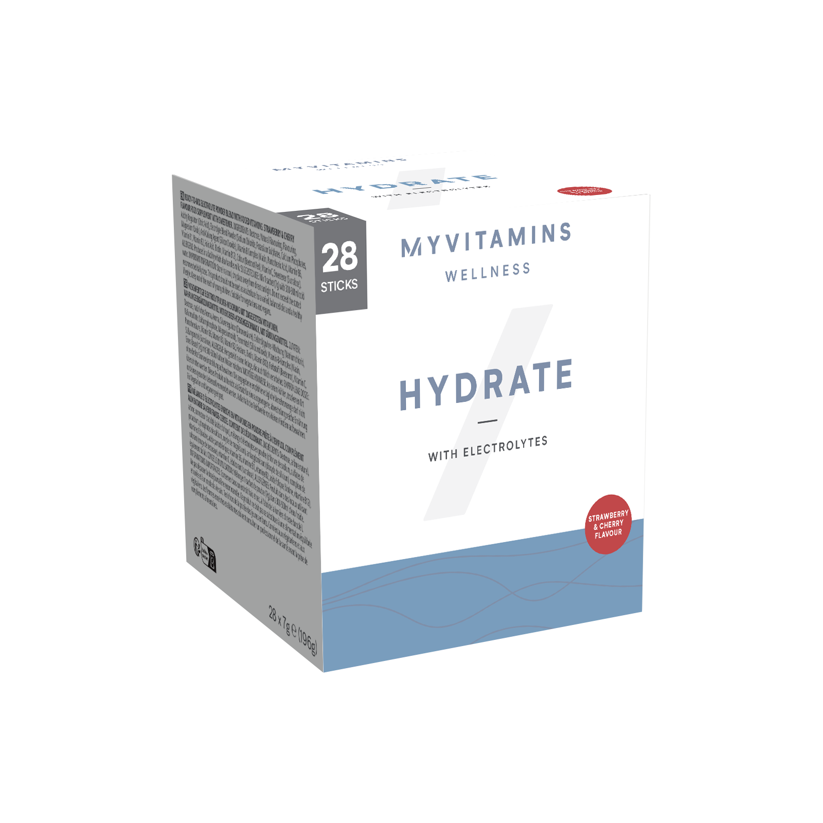 Hydrate - 196g - Strawberry and Cherry attēls 1