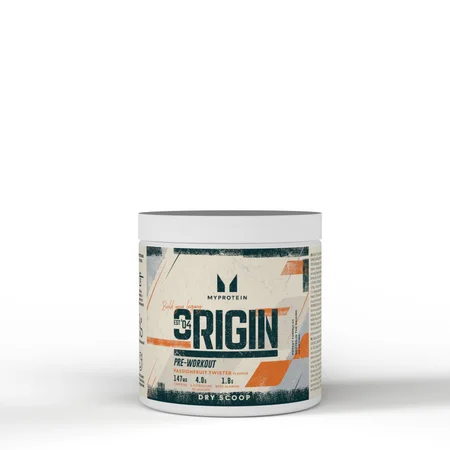 Origin Pre-Workout sausā pulvera maisījums - 18servings - Passionfruit Twister