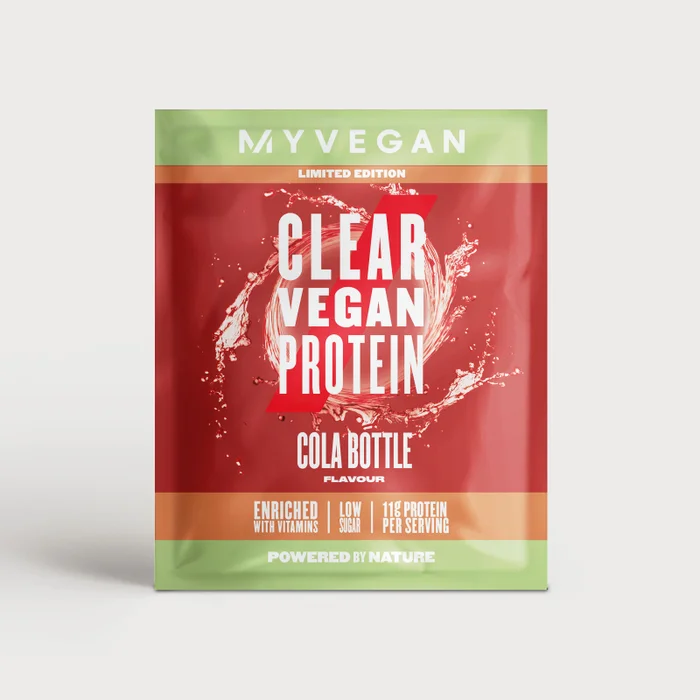 Clear Vegan Protein — ar kolas garšu (paraugs)