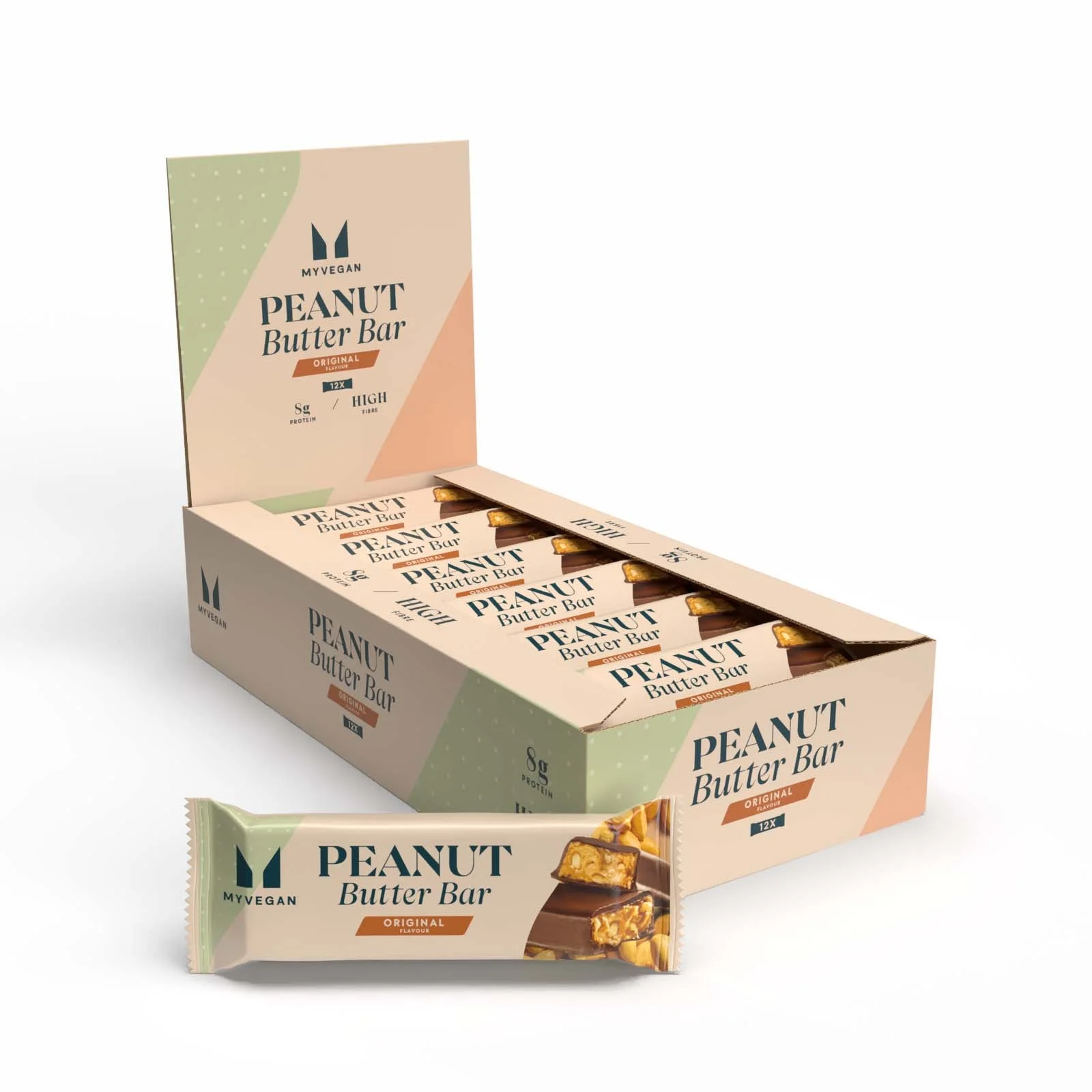 Zemesriekstu sviesta batoniņš - 12 x 38g - Zemesriekstu sviests attēls 1