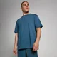 MP izbalējis vīriešu t-krekls “Tempo” – Izbaloti tumši zils