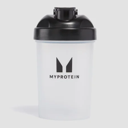 Myprotein Mini plastmasas šeikeris — Caurspīdīgs/Melns