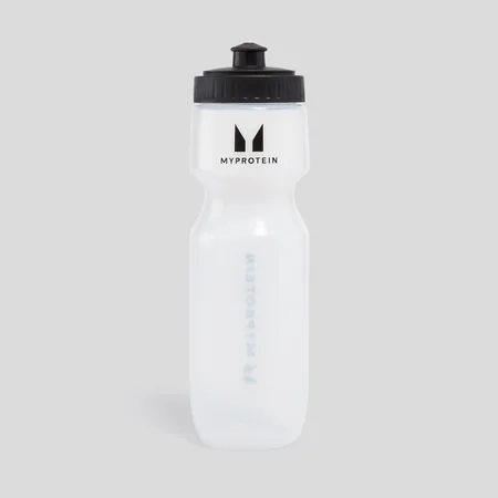 Myprotein sporta ūdens pudele — Caurspīdīga/Melna