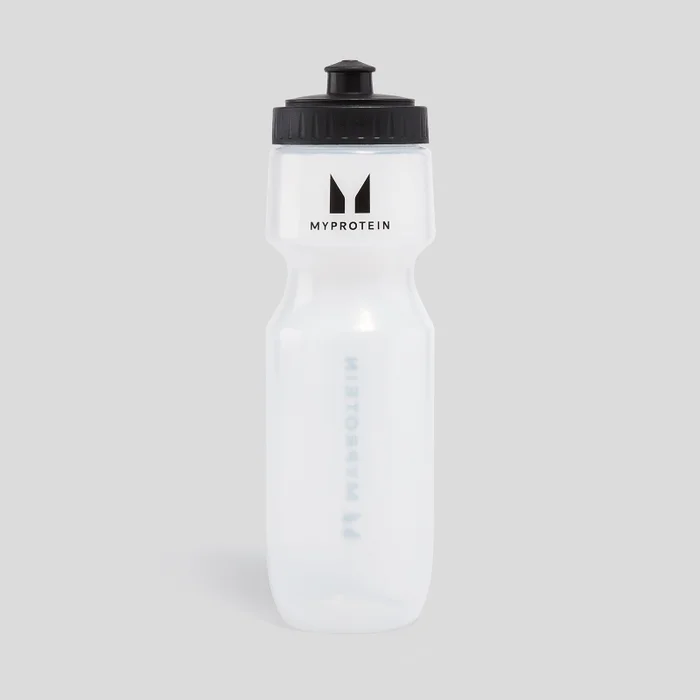 Myprotein sporta ūdens pudele — Caurspīdīga/Melna