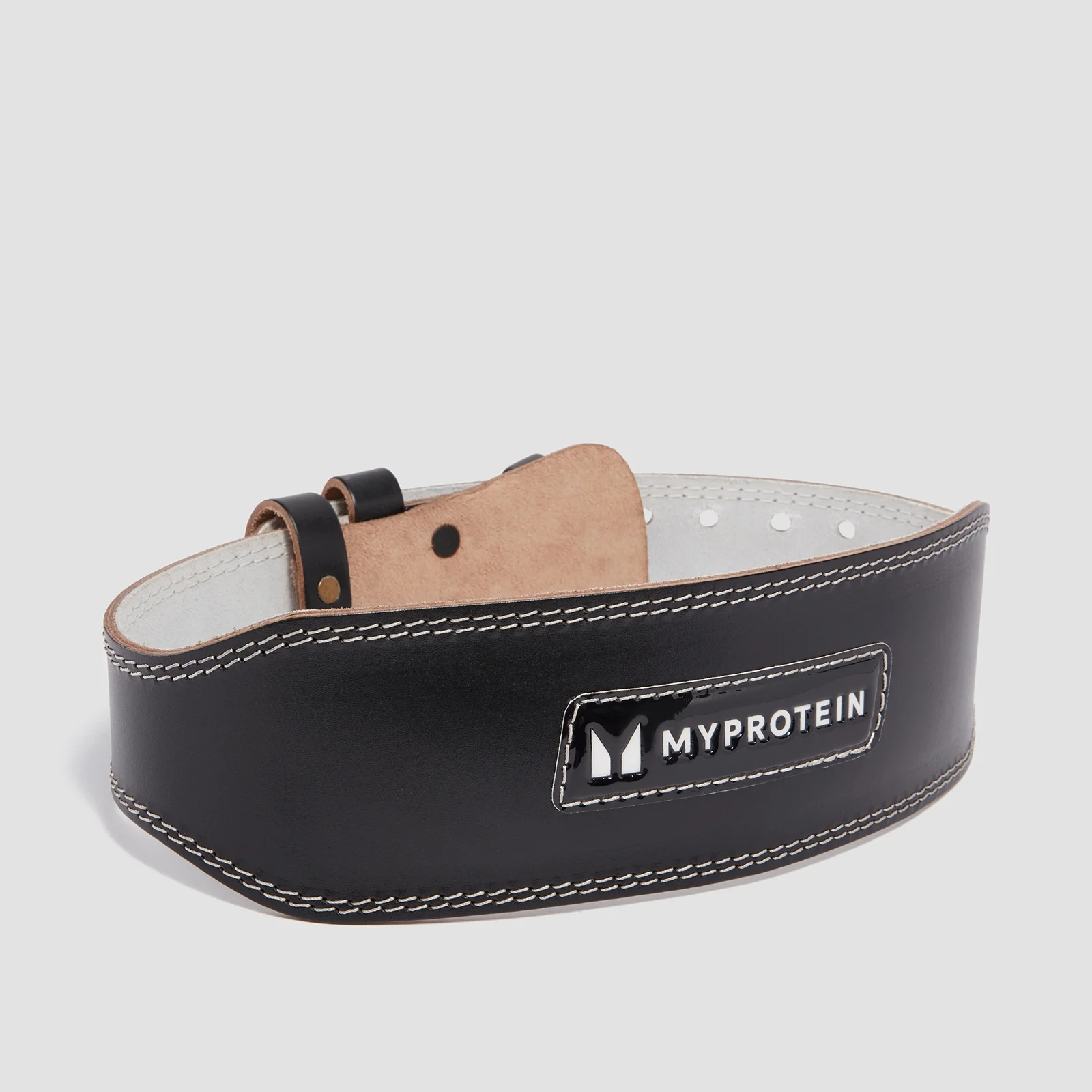 Myprotein ādas muguras josta — Melna - Small (23-32 Inch) attēls 1