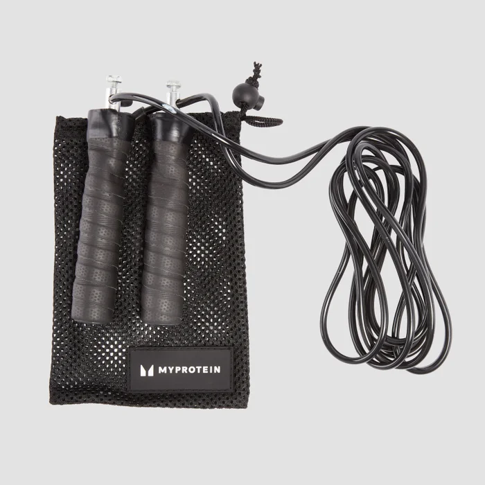Myprotein Deluxe Skipping Rope — Melna