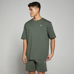 MP vīriešu lielizmēra t-krekls “Rest Day” — Pelēcīgi zaļš - Size XS