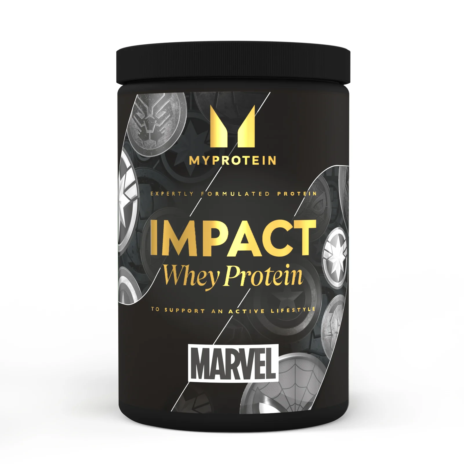 Impact sūkalu proteīns – MARVEL - 625g - Chocolate Peanut Pretzel attēls 1