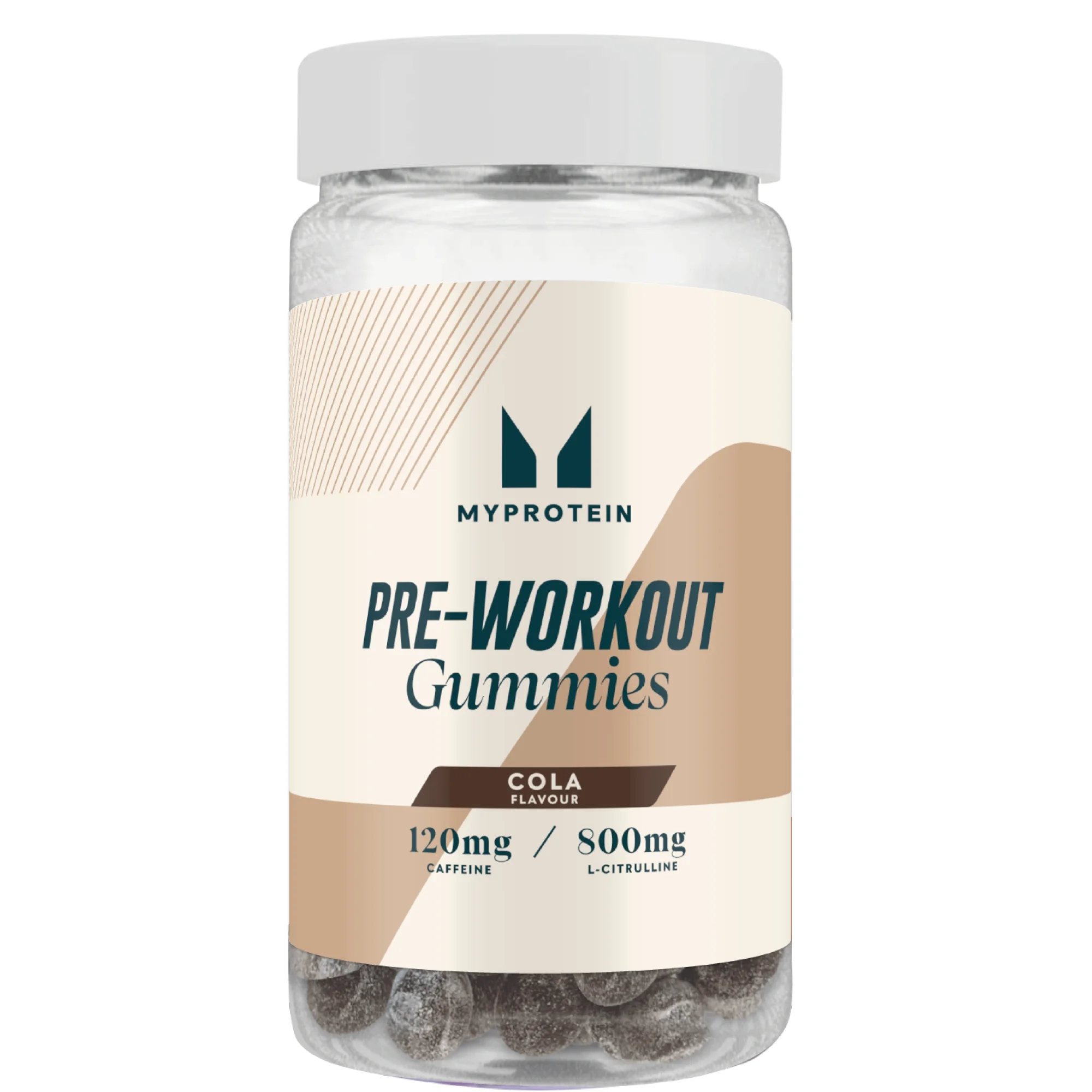 Pre-Workout košļājamās pastilas - 60 Gummies - 15Porcijas - Kola attēls 1