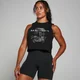 MP sieviešu īsais tops “Origin Graphic”  – Baloti melns