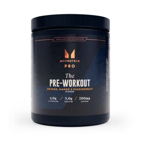 THE Pre-Workout - 30Porcijas - Apelsīns, mango, marakuja
