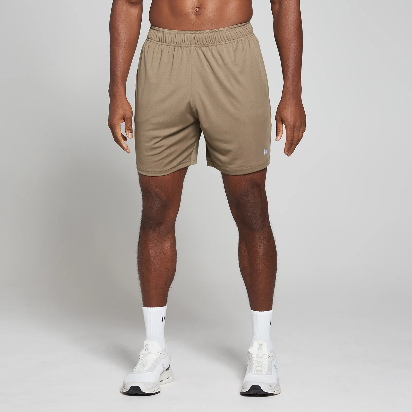 MP Men's Lightweight 7 Inch Training Shorts - Soft Brown - L attēls 1